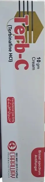 Terb-C (Terbinafine HCl) Broad Spectrum Antifungal Cream – 10 gm