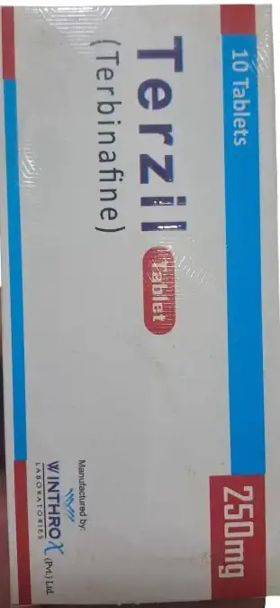Terzil Tablets (Terbinafine) 250mg – 10 Tablets