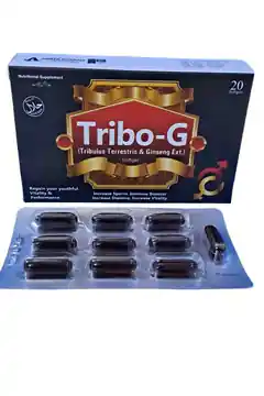 Tribo-G Softgel (Tribulus Terrestris & Ginseng Ext.) Regain Youthful Vitality & Performance – 20 Softgels