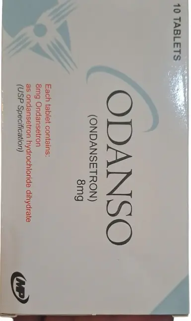 Odanso Tablets (Ondansetron) 8mg � 10 Tablets