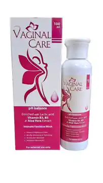 Vaginal Care Intimate Feminine Wash pH Balance (Enriched with Lactic acid, Vitamin B3, B5 & Aloe Vera) – 100 ml