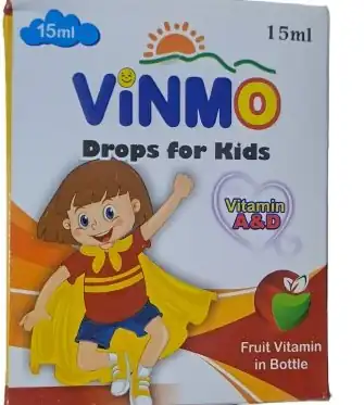 VinMO Drops for Kids (Vitamin A & D) – 15 ml