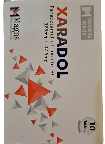 XARADOL Paracetamol 325 mg + Tramadol HCl 37.5 mg Tablets - 10 Tablets