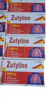 Zufyline (Doxofylline) 400 mg 10 Tablets